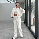 Women’s Red Oversized Jogger Set