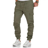 Multi-Pocket Casual Joggers