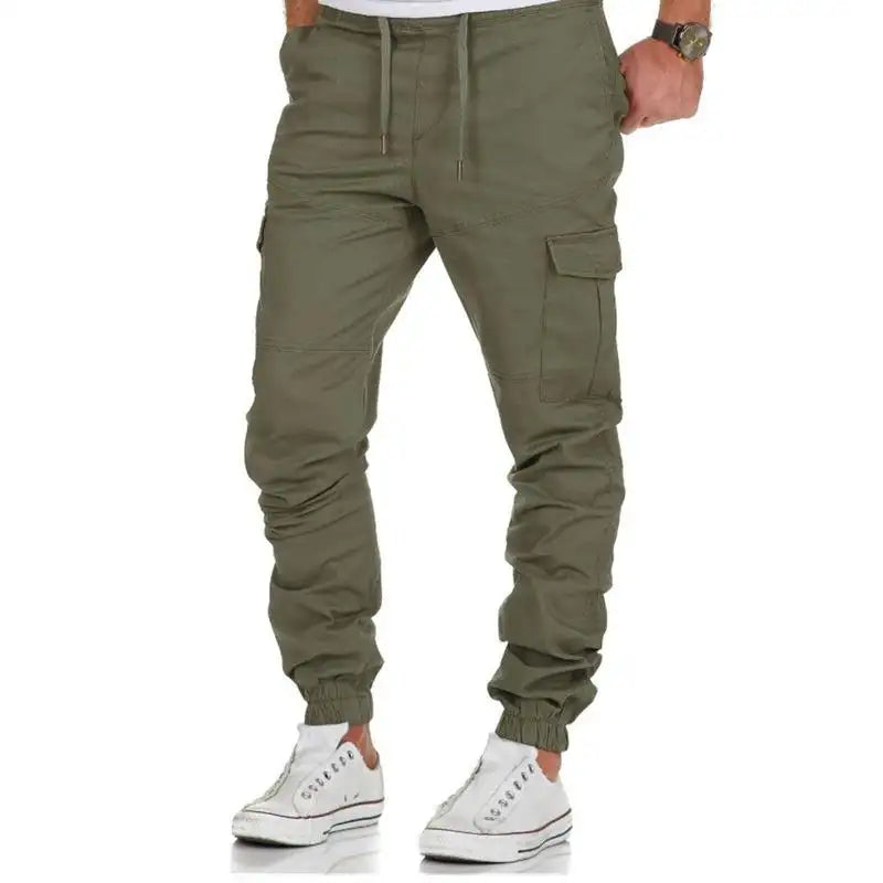 Multi-Pocket Casual Joggers