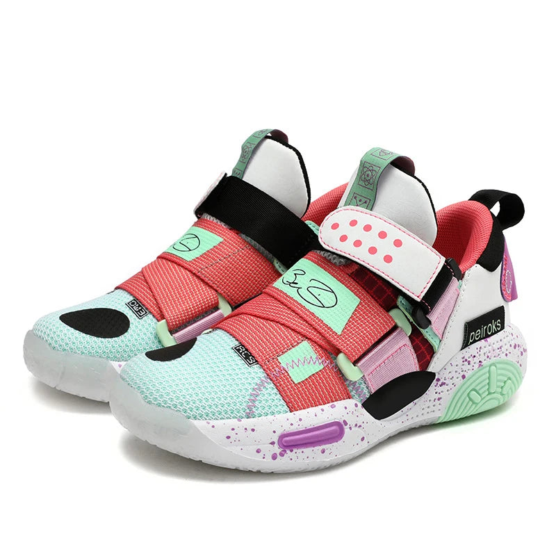 Kids’ Classic White Canvas Sneakers