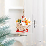 Festive Christmas Hanging Ornaments