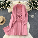 Women’s Elegant Knit Two-Piece Outfit