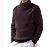 Winter Loose-Fit Men’s Turtleneck Sweater