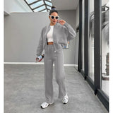 Women’s Red Oversized Jogger Set
