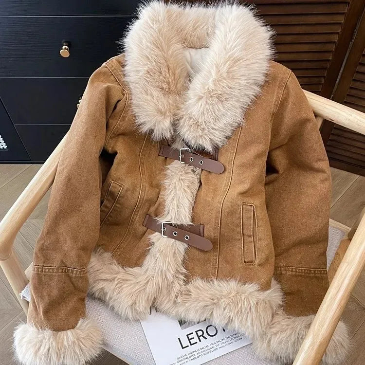 Women’s Winter Denim Coat