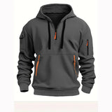 Men’s Plus Size Zipper Hoodie Jacket