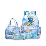 3-Piece School Backpack Set – With Pencil Case & Lunch Bag