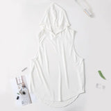 Men's Summer Muscle Hoodie Vest