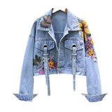 Women’s Short Denim Jeans Jacket and Top Coat