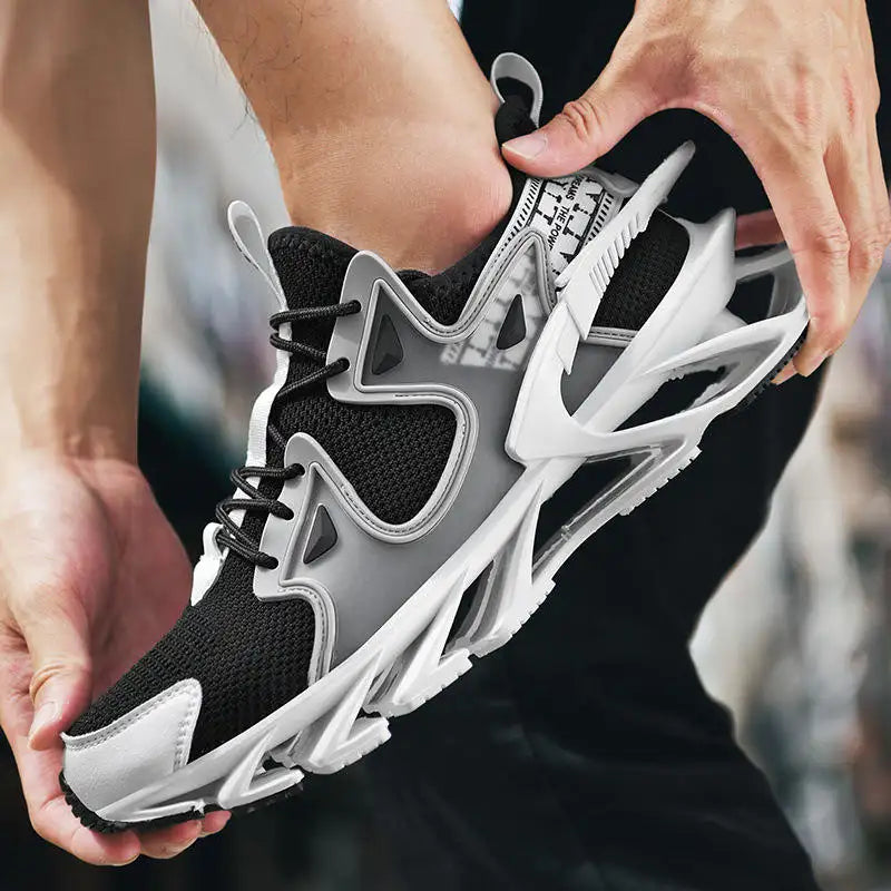 Fashionable PVC Sole Sneakers