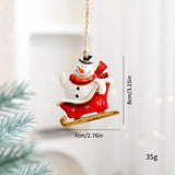 Festive Christmas Hanging Ornaments