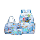 3-Piece School Backpack Set – With Pencil Case & Lunch Bag