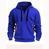 Men’s Plus Size Zipper Hoodie Jacket