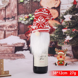 Red Christmas Bottle Cover