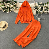 Women’s Cozy Hooded Knit Set