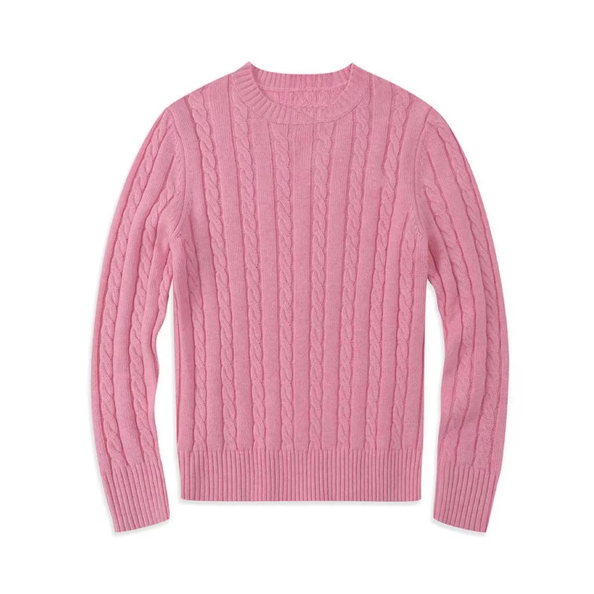 Men’s Long Sleeve Cotton Pullover Sweater