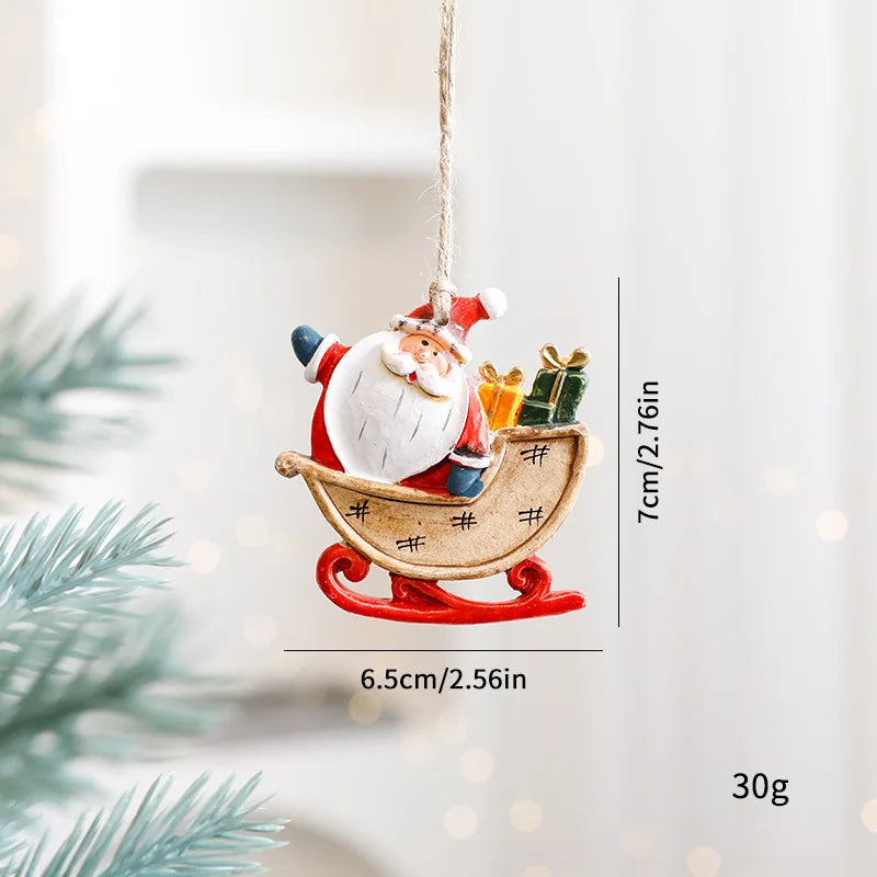 Festive Christmas Hanging Ornaments