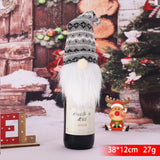 Red Christmas Bottle Cover