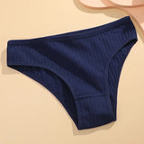 Plus Size High-Cut Cotton Briefs - Pack of 6