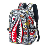Oxford Cartoon Rucksack – Large Capacity School Backpack