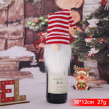 Red Christmas Bottle Cover