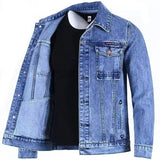 Men’s Casual Denim Jacket with Pockets