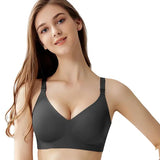 Seamless No Wire Soft Breastfeeding Smooth Ultra Maternity Nursing Sports Bra for Breastfeeding