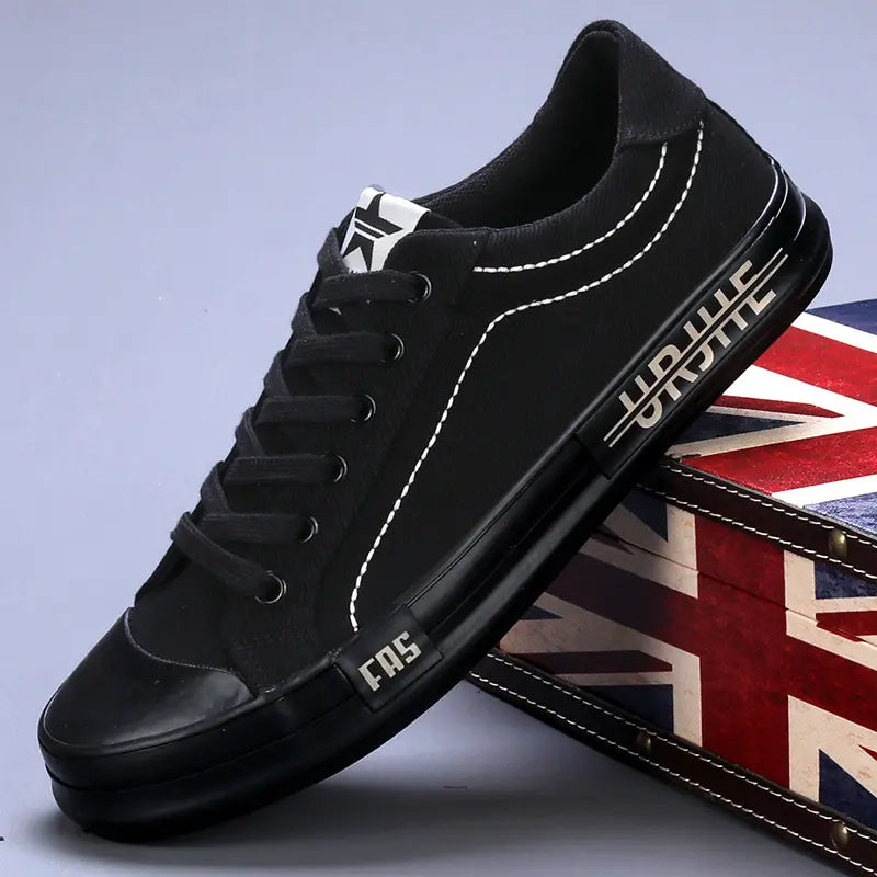 Versatile Trendy Casual Vulcanized Sneakers Trainers Student Sport Canvas Skateboarding Shoes