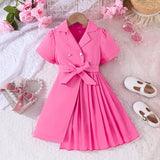 Summer Belt Dress for Girls