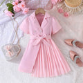 Summer Belt Dress for Girls