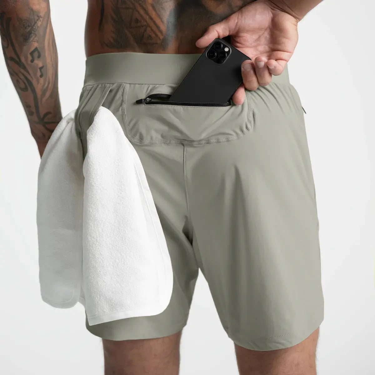 Mens Sports Shorts Nylon Nk Lulu Custom Design Factory Running Boxing Board Basketball Workout Gym Fitness Cycling Shorts