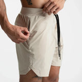Mens Sports Shorts Nylon Nk Lulu Custom Design Factory Running Boxing Board Basketball Workout Gym Fitness Cycling Shorts