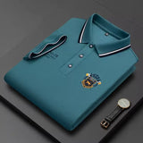 Half Sleeve Embroidered Men's Polo T-shirt
