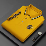 Half Sleeve Embroidered Men's Polo T-shirt