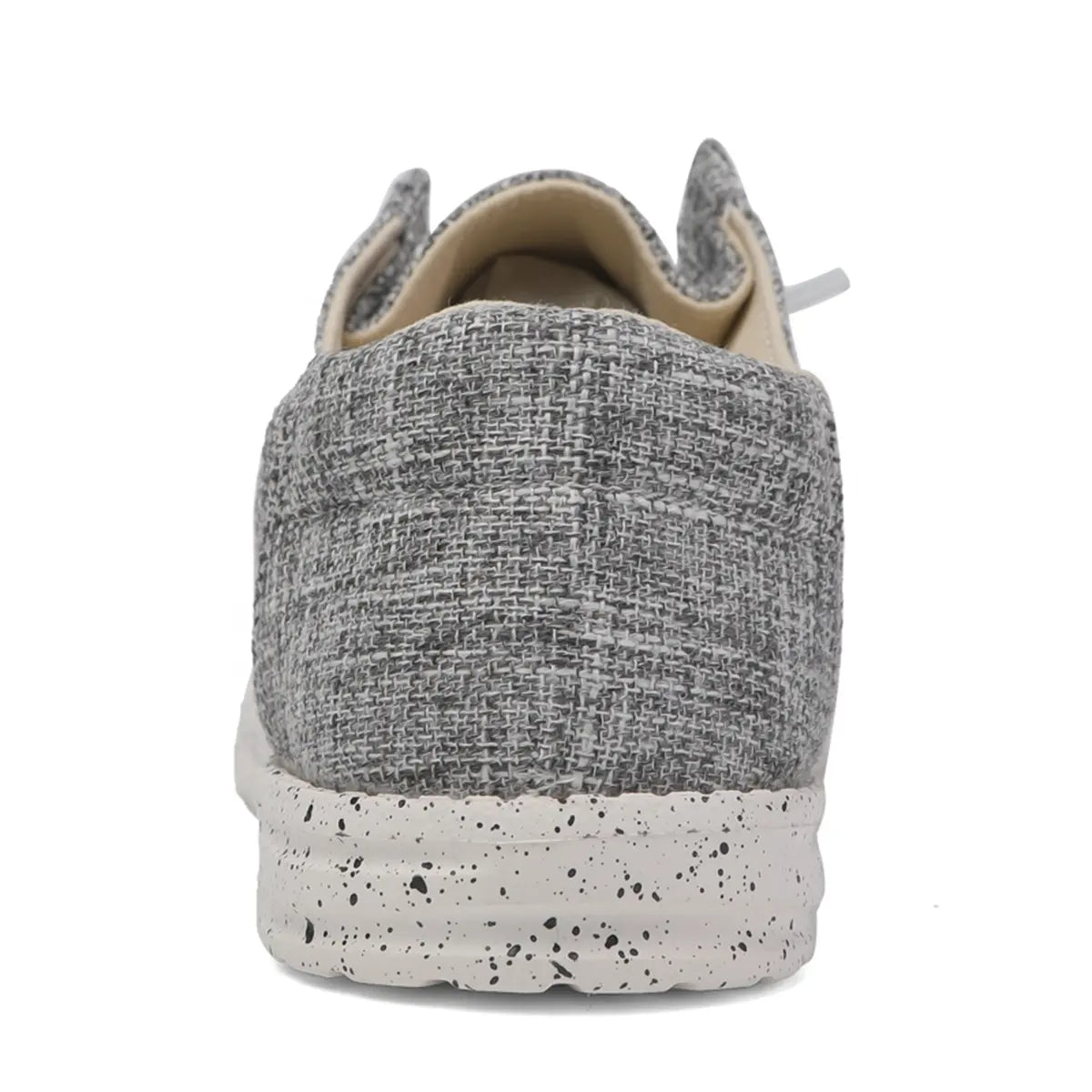 High Quality Simple Fashion Canvas Shoes Slip-On Design in Grey Black Colors Lightweight