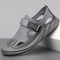 Non slip Comfortable Toe Wrap Outdoor Sports Flat Sandals for Men