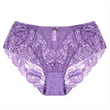 Lace Solid High Waist Female Plus Size XL 2XL 3XL Sexy Women Underwear High Quality Woman's Panties