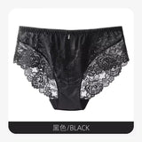 Lace Solid High Waist Female Plus Size XL 2XL 3XL Sexy Women Underwear High Quality Woman's Panties