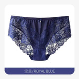 Lace Solid High Waist Female Plus Size XL 2XL 3XL Sexy Women Underwear High Quality Woman's Panties