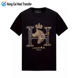 Men's Oversized Hip-Hop Rhinestone T-Shirt
