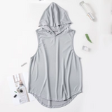 Men's Summer Muscle Hoodie Vest