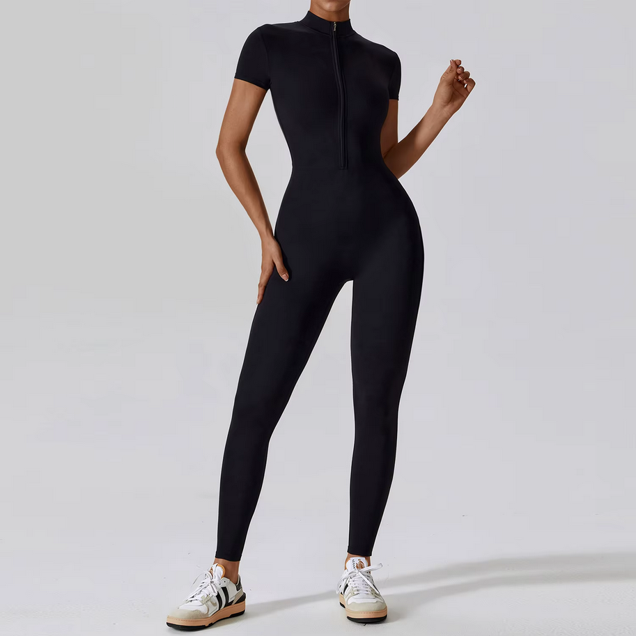 Women’s Seamless Long-Sleeve Yoga Bodysuit