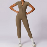 Women’s Seamless Long-Sleeve Yoga Bodysuit