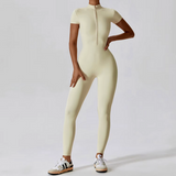 Women’s Seamless Long-Sleeve Yoga Bodysuit