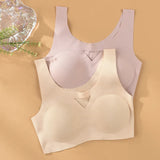 Ladies Bra and Underwear Evenyoung  High Quality Women's Bras Comfortable Upper Support Seamless Women's Bra Cover