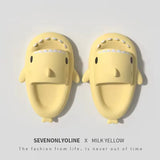Parent-child Outdoor Slide EVA Soft Thickness Sole Shark Slipper For Parents