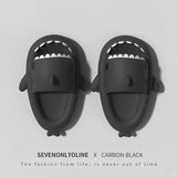 Parent-child Outdoor Slide EVA Soft Thickness Sole Shark Slipper For Kids