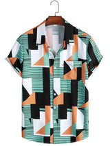 3d Printed Men's Shirt Junior Shirt Printed Elastic Polyester High Quality Shirt