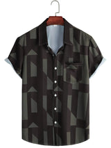 3d Printed Men's Shirt Junior Shirt Printed Elastic Polyester High Quality Shirt