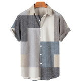 3d Printed Men's Shirt Junior Shirt Printed Elastic Polyester High Quality Shirt